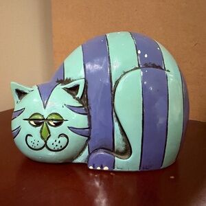 Vintage cat bank